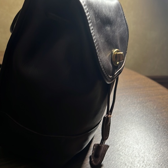 Leather Coach Vintage Backpack - Picture 2 of 10